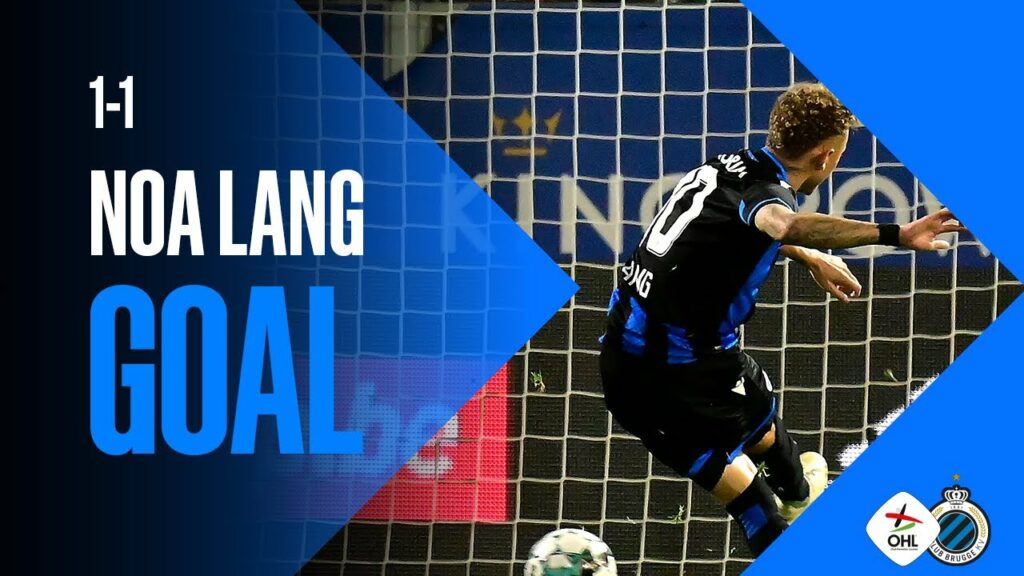 OH LEUVEN - CLUB BRUGGE | 1-1 | goal Noa Lang | 2020-2021
