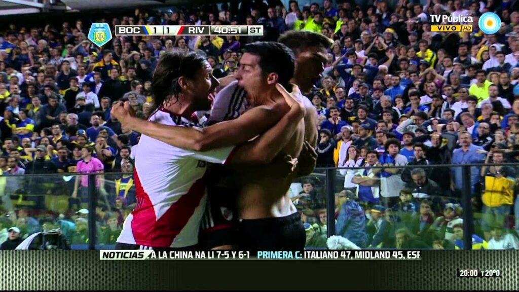Gol de Funes Mori. Boca 1 - River Plate 2 | Torneo Final 2014 - Fecha 10