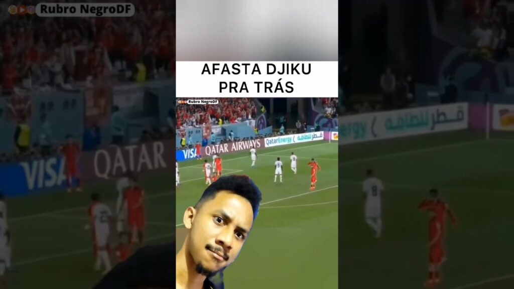 Afasta DjiKu pra trás | Copa 😅 #futebol #shorts