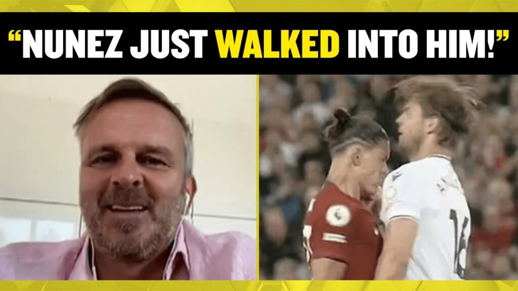 Didi Hamann argues that LFC's Darwin Nunez did not headbutt Crystal Palace defender Joachim Andersen