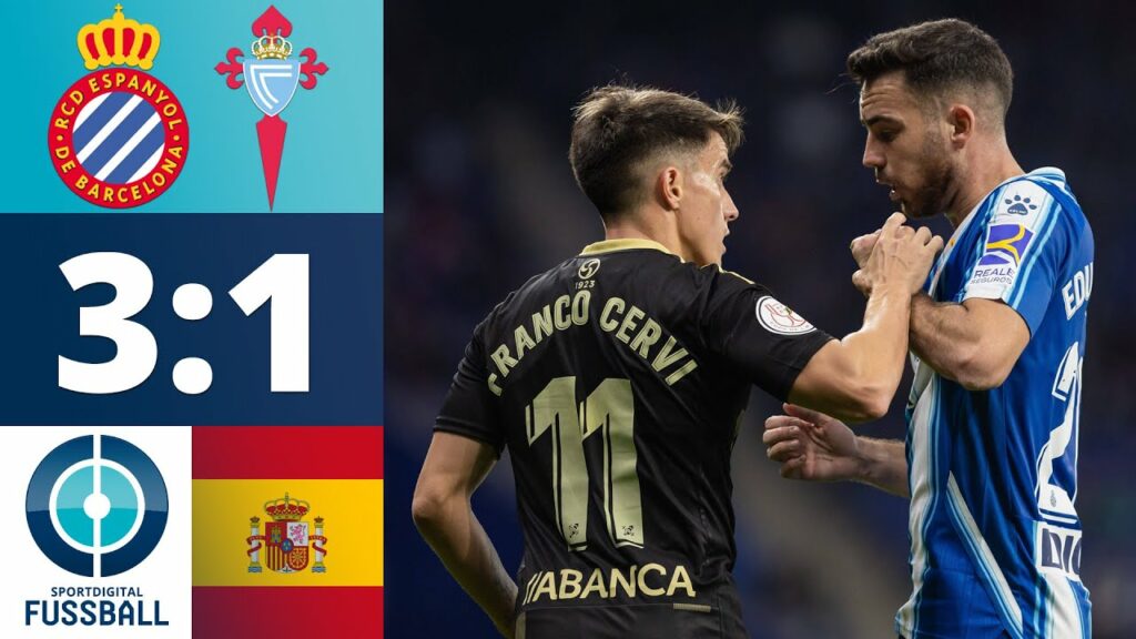 Entscheidung in der Verlängerung! Marchesin fliegt, Feldspieler muss ins Tor | Espanyol - Celta Vigo