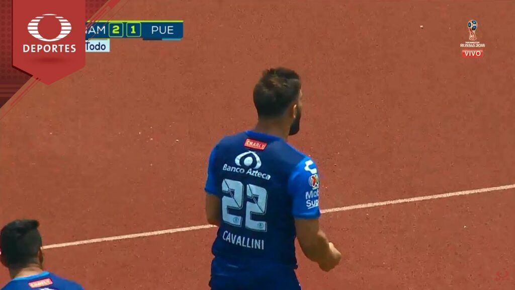 Gol de Lucas Cavallini | Pumas 2 - 2 Puebla | Clausura 2018 - Jornada 15 | Televisa Deportes
