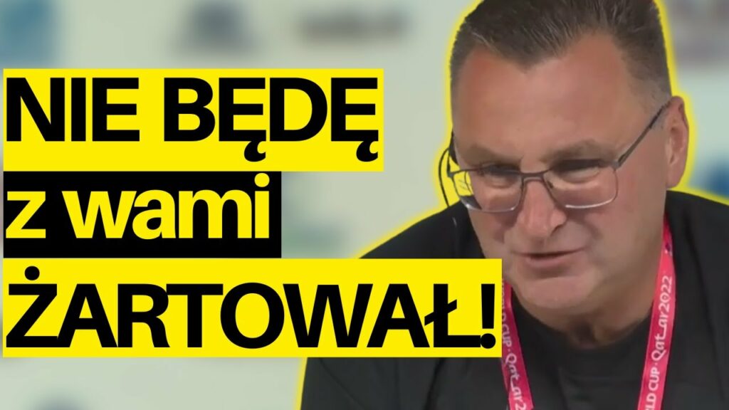 Michniewicz OSTRO do dziennikarki: "ŻARTY SIĘ SKOŃCZYŁY!"