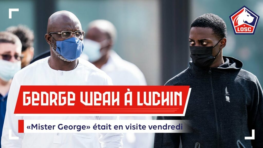LOSC INTERVIEW | George Weah en visite au Domaine de Luchin 🎙