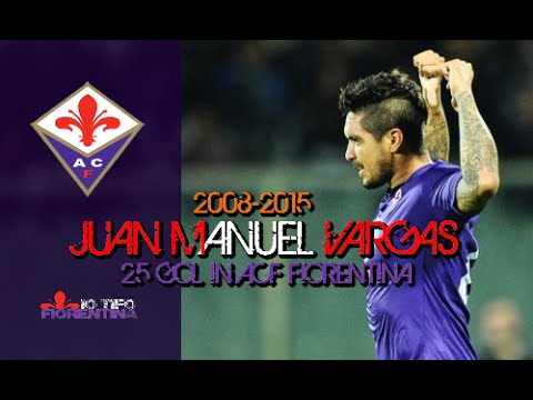 ⑥ Juan Manuel Vargas ● All 25 Gol with ACF Fiorentina