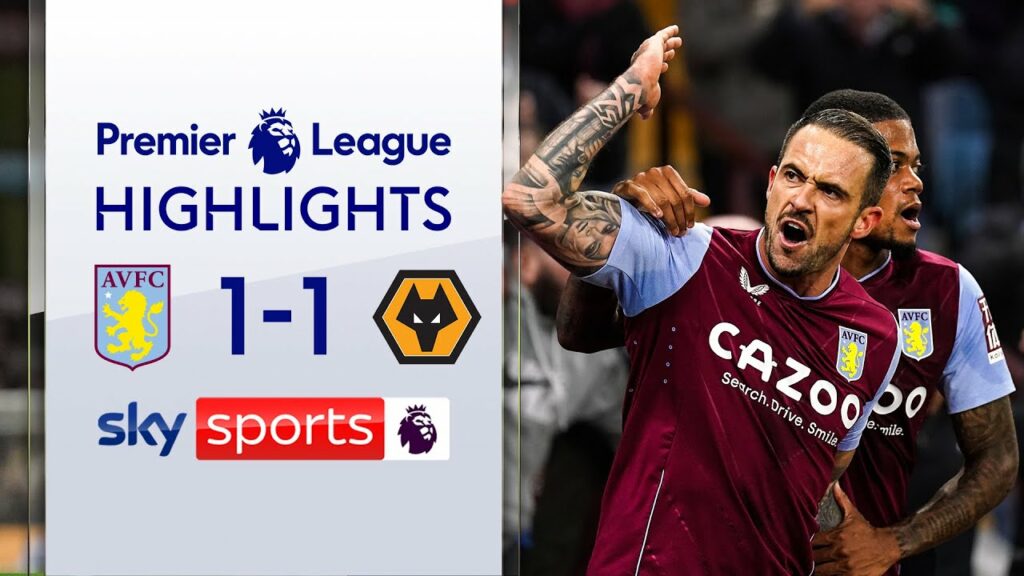 Bailey misses GOLDEN chance in stoppage-time! 😩 | Aston Villa 1-1 Wolves | Highlights