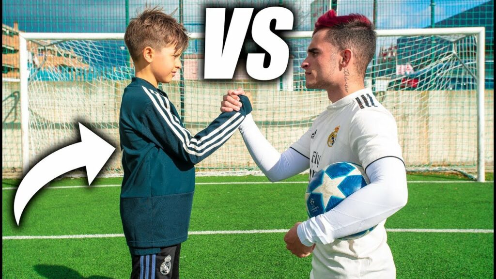 NIÑO DE 7 AÑOS ME RETA 1VS1 JUGANDO AL FÚTBOL ft. William Cvek