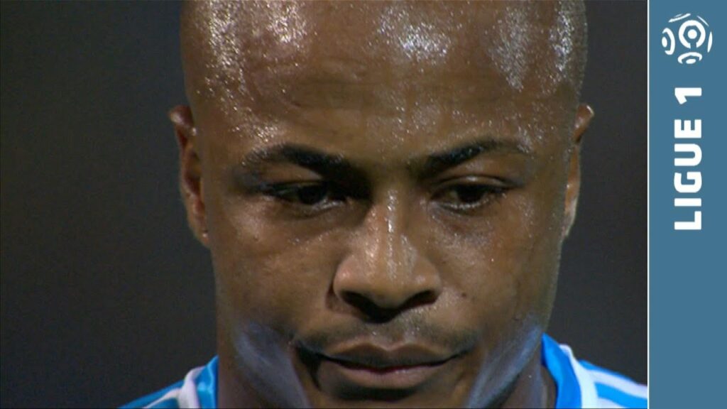 But André AYEW (34' pen) - Olympique de Marseille - Paris Saint-Germain (1-2 - 2013/2014