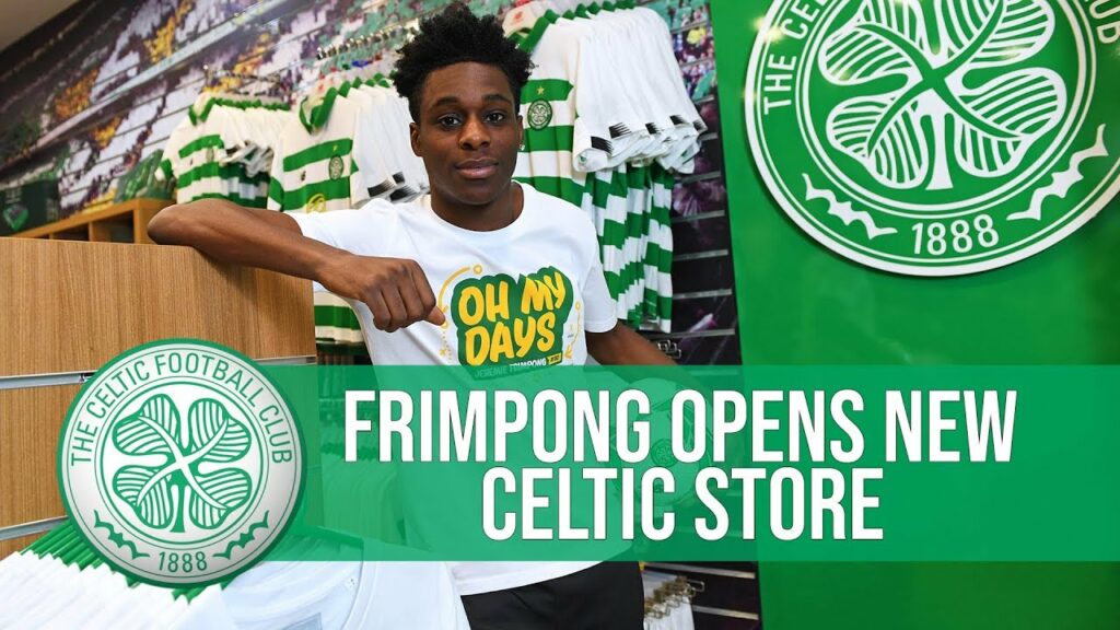 Jeremie Frimpong opens new Celtic store at intu Braehead