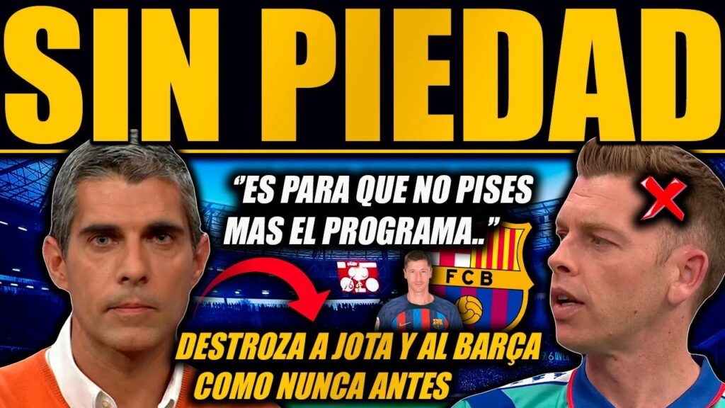 ¡EL JOTA JORDI DE AYER NO PUEDE VOLVER AL CHIRINGUITO! JOSÉ LUIS SÁNCHEZ LO ANIQUILÓ EN DIRECTO