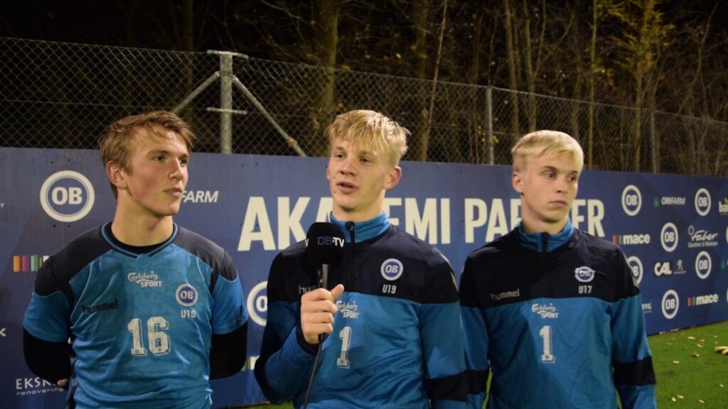 HC, Oliver og Søndergaard - Tre fynske målmandstalenter