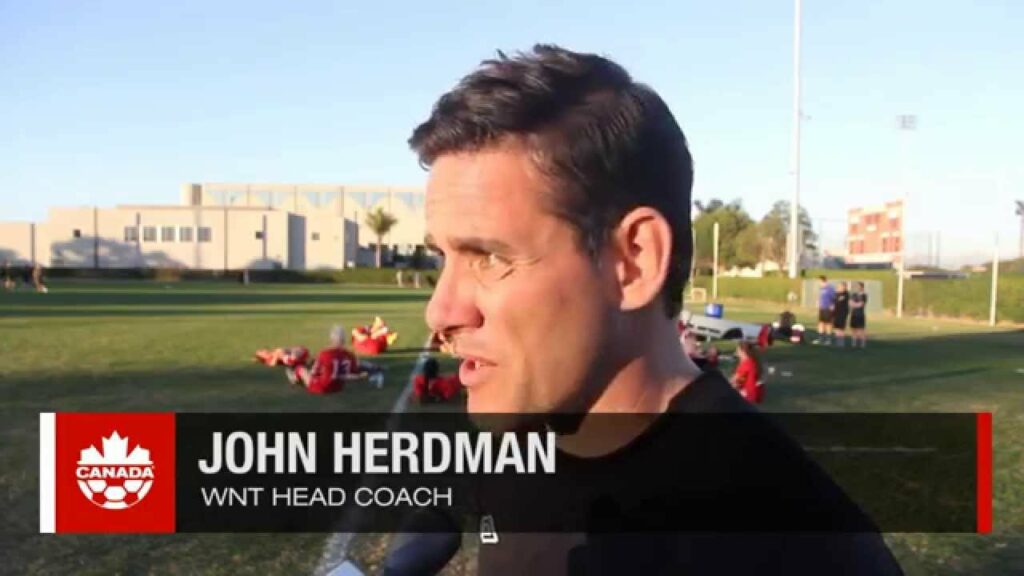 CANWNT: Canada 1-0 Sweden, John Herdman