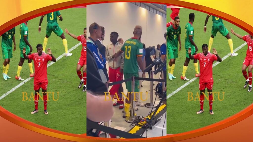 BREEL EMBOLO RENCONTRE CHOUPO MOTING ET ANDRE ONANA APRES LE MATCH