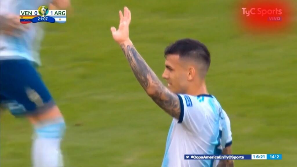 Leandro Paredes VS Venezuela ll Copa América 2019 ll Cuartos
