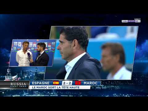 LA REACTION D HERVE RENARD APRES ESPAGNE MAROC