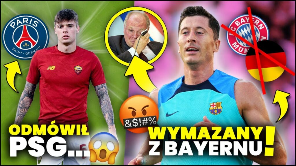 GRUBO... Lewandowski WYMAZANY z Bayernu, Zalewski ODMÓWIŁ PSG, Zinczenko PIŁKARZEM Arsenalu!