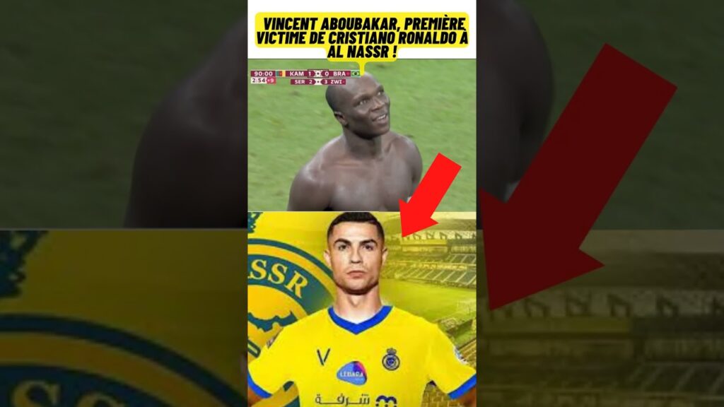 Vincent Aboubakar, première victime de Cristiano Ronaldo à Al Nassr !