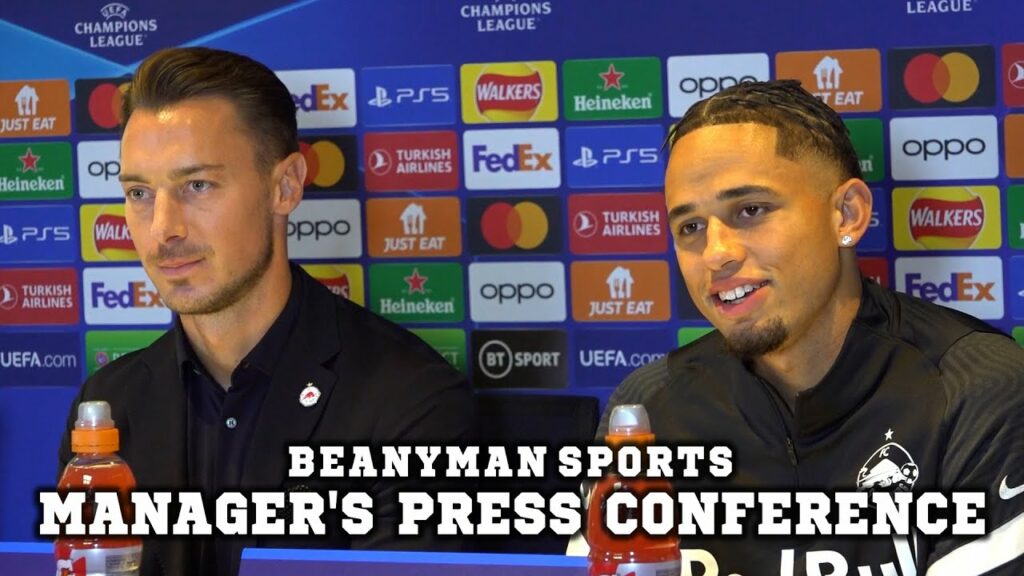 Matthias Jaissle, Noah Okafor pre-match press conference | Chelsea v RB Salzburg | Champions League