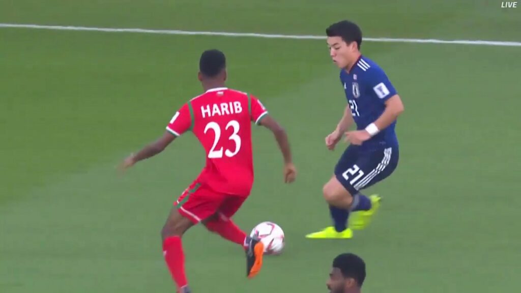 Ritsu Doan panna vs Oman, Asian Cup 2019