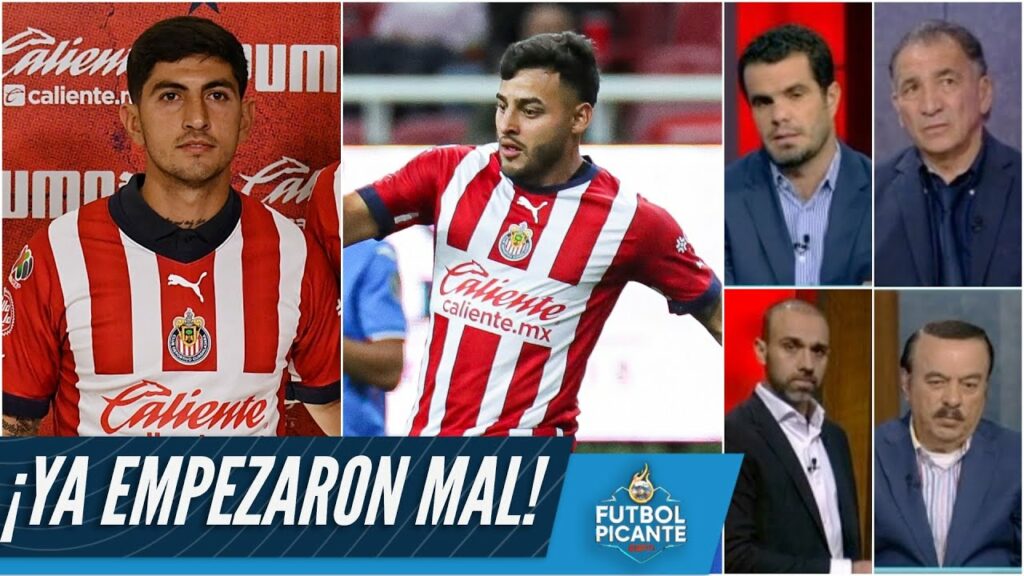 CHIVAS. Alexis Vega y Víctor Guzmán, EN DUDA para el debut en el Clausura 2023 | Futbol Picante