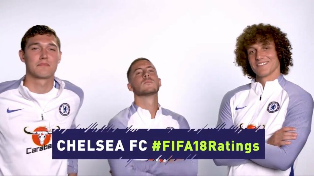 CHELSEA FC team react to their FIFA RATING (''BIG BUM''😂😂)