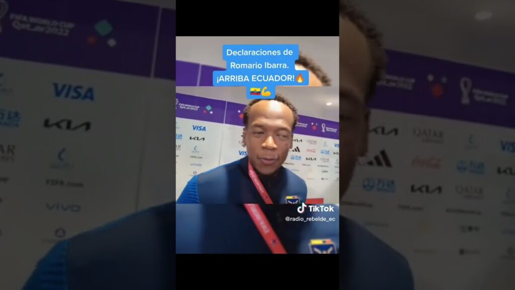 DECLARACIONES DE ROMARIO IBARRA TRAS LA VICTORIA DE ECUADOR