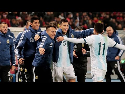 Gol de Angel Correa | Marruecos 0 Argentina 1