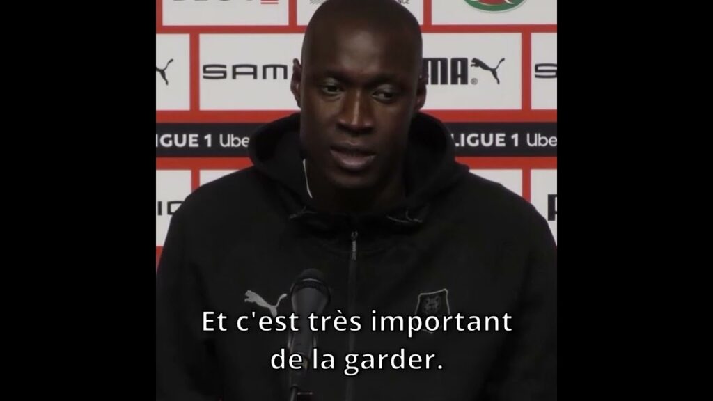 Alfred Gomis, gardien du Stade Rennais: "les attaquants sont les premiers défenseurs"