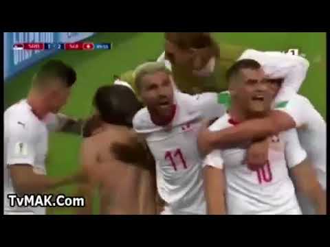 Xherdan Shaqiri GOAL vs Serbia - RTK Comment (World Cup 2018)