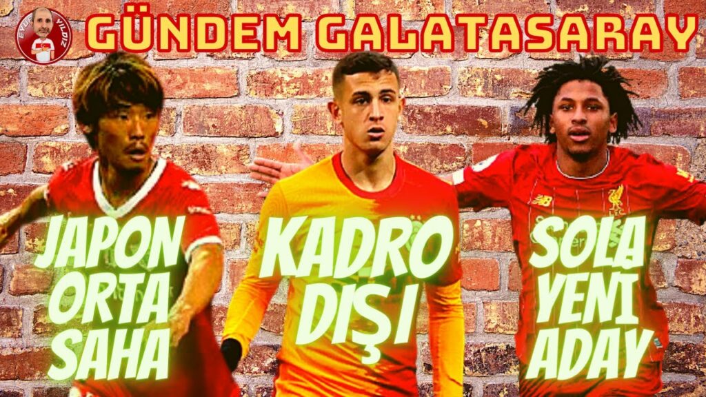 GALATASARAY'IN TRANSFERDE HEDEFİNDE HIDEMASA MORITA VE YASSER LAROUCI VAR | BARTUĞ ELMAZ KADRO DIŞI