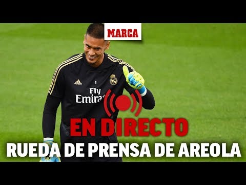 Rueda de prensa de Alphonse Areola, en directo  - MARCA