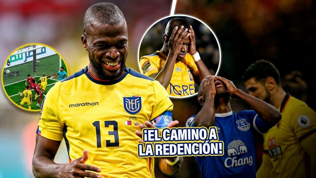 La INCREÍBLE HISTORIA de Enner Valencia de PERDIDO en una LIGA EXÓTICA a GOLEADOR en el mundial