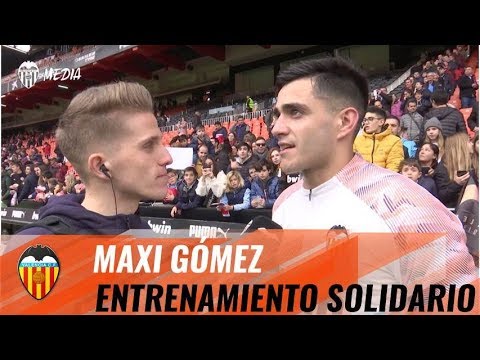 MAXI GÓMEZ: "ESTAMOS MUY AGRADECIDOS A LA GENTE QUE VINO Y NOS APOYA SIEMPRE"
