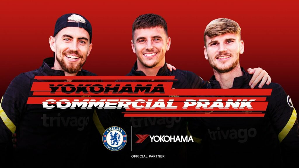Timo Werner Pranked By Mason Mount and Jorginho For Yokohama Commercial 🤣