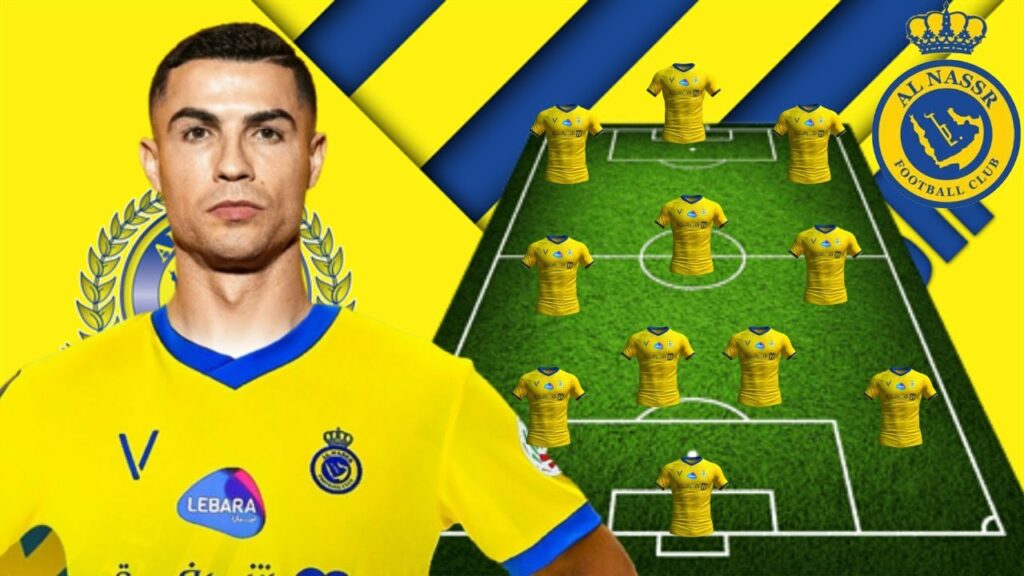 AL NASSR LINEUP WITH CRISTIANO RONALDO 🔥