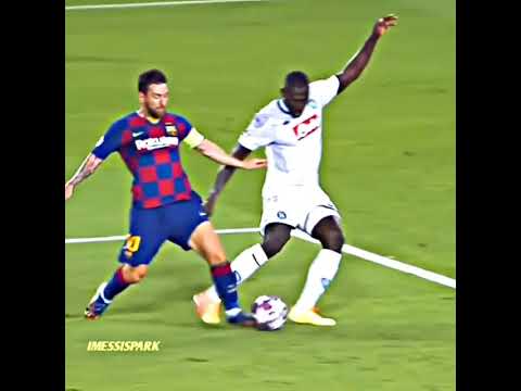 Koulibaly's harsh foul on messi