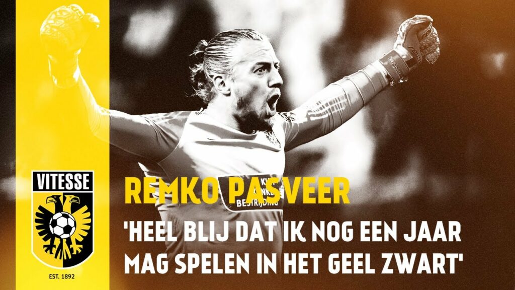 Remko Pasveer verlengt contract en blijft Vitessenaar
