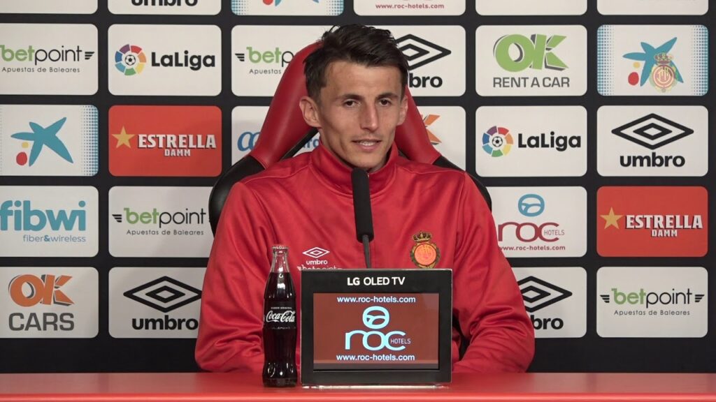 Ante Budimir post RCD Mallorca-Elche CF J28