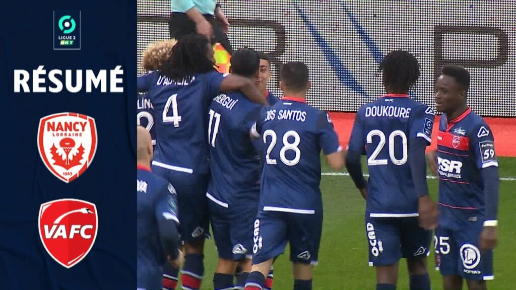 AS NANCY LORRAINE - VALENCIENNES FC (1 - 3) - Résumé - (ASNL - VAFC) / 2020-2021