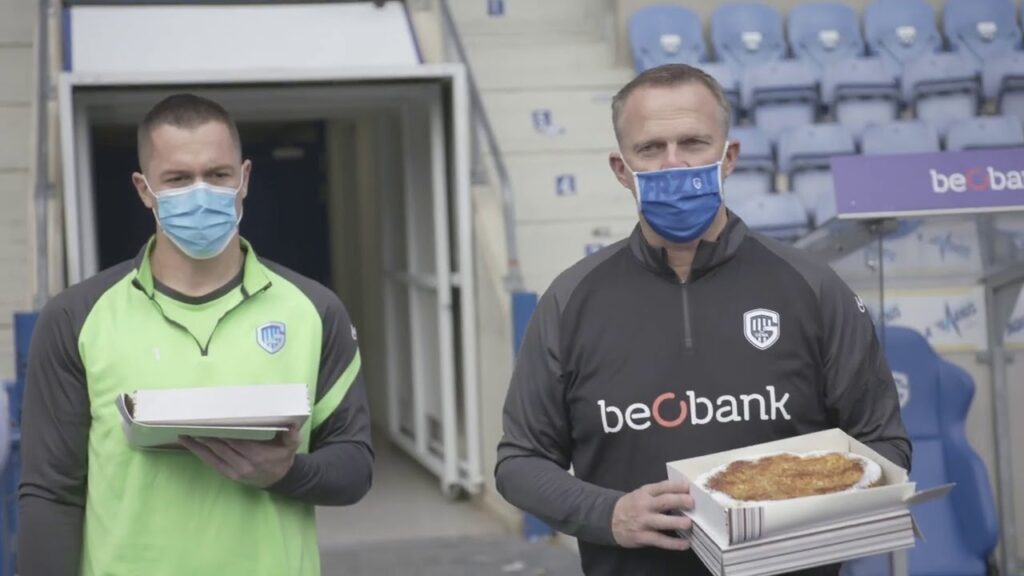 Bedankt voor de appeltaart, supporters!