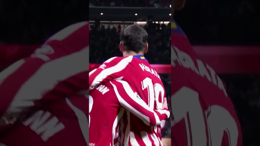 Morata bekommt sein eigenes Tor nicht mit | #shorts