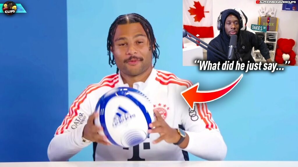 "Why is he Calling it Soccer!? Gnabry man it's Football!!" 😤