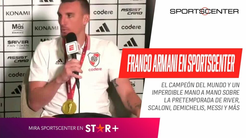 "MESSI HABLA Y TE DAN GANAS DE COMERTE AL RIVAL": Franco Armani y un IMPERDIBLE MANO A MANO
