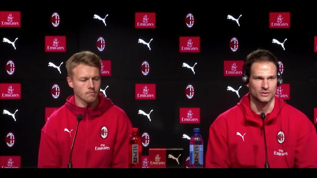 Press Conference | Simon Kjær and Asmir Begović