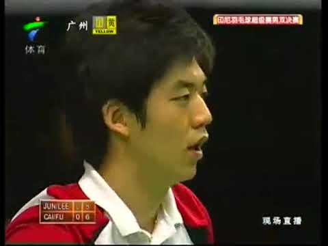 Jung Jae Sung/Lee Yong Dae vs Cai Yun/Fu Haifeng 2009 Indonesian Open MDF Full Match