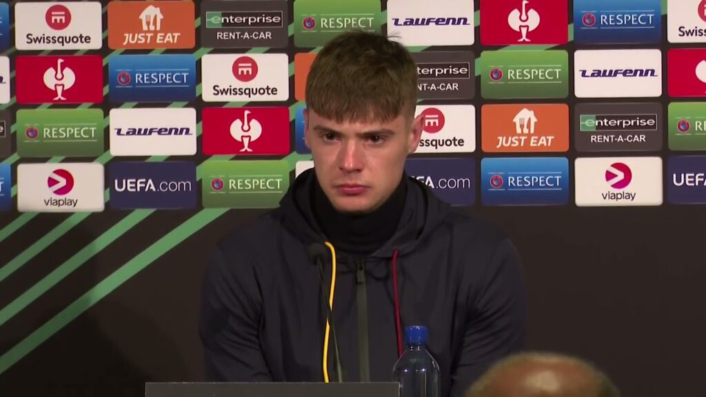 Bodo Glimt-Roma 2-1, Zalewski: "Non si può giocare un quarto di finale su un campo sintetico"