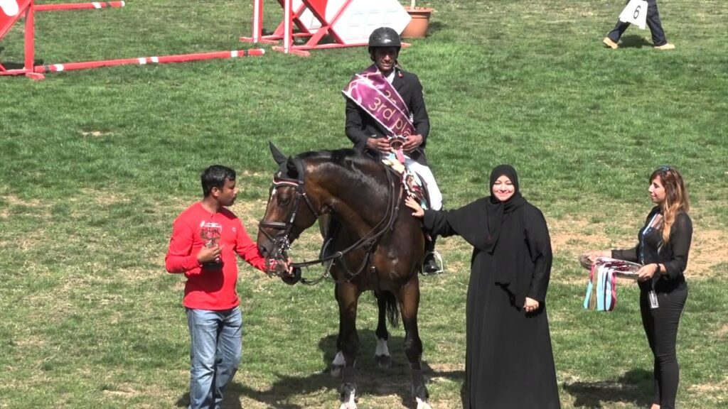 6th Place for Carolien D with Mohammed Omran Al Owais