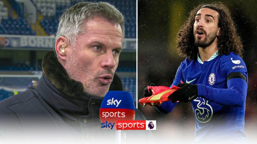 "He can't defend!" 😬 | Jamie Carragher breaks down Cucurella's performance