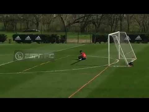 GOLAZO DE NICOLÁS DE LA CRUZ EN LA PRIMER PRACTICA CON RIVER
