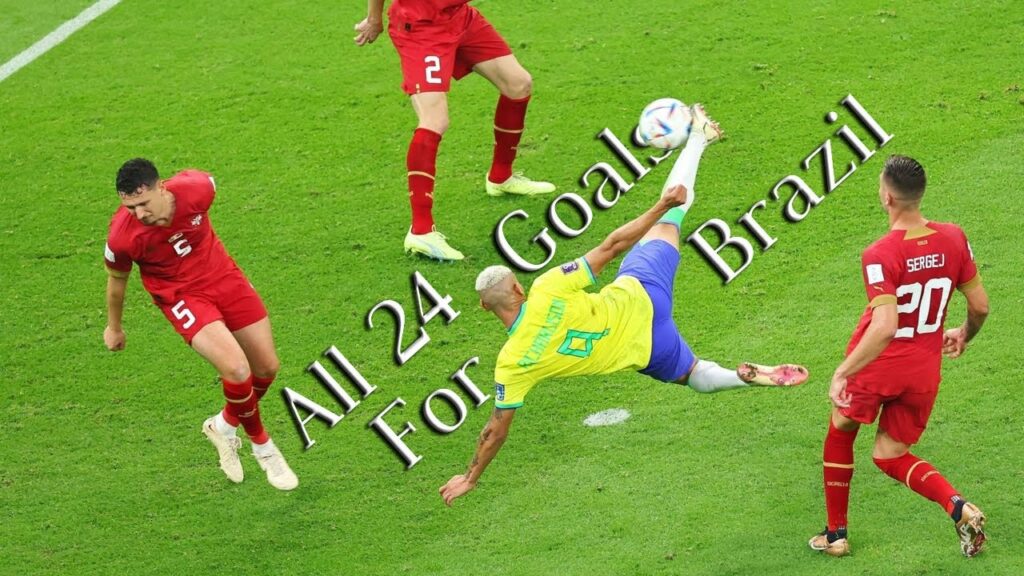 Richarlison All 24 Goals For Brazil So Far